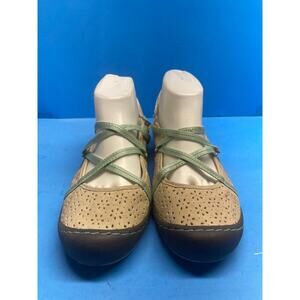 J-41 Women's Shoes Adventure All Terra Terrain Strappy Sport 9 Beige Turquoise